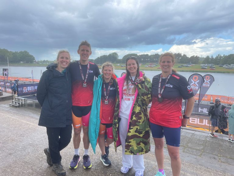 Efficient Endurance athletes at Nottingham outlaw finish